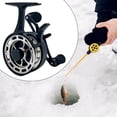 thumbnail image 3 of DYNWAVECA Ice ing Reel 3.2:1 Raft ing Wheel for Reservoirs Lakes Front ing Black, 3 of 10