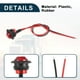 thumbnail image 4 of Luces de remolque LED para camiones Unique Bargains 0.73" 12V luces de marcador de plástico impermeables rojas 2 piezas, 4 of 7