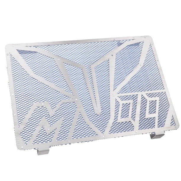 Rejil de radiador de motocicleta de material acero inoxidable de , cubierta protectora para parril, adaptaciónción a FZ-09 2016 Azul Yotijar cubierta del radiador de la motocicleta