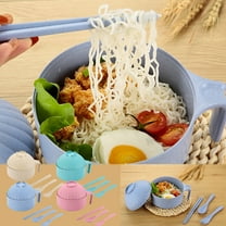 DcGZvy Dinner Bowls Kitchen Serving Bowls, Noodles Soup Bowl Ramen Noodles Bowl, Dinner Bowl Japanese Ramen Bowl Set of 5