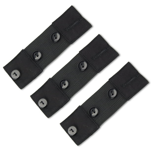 Elastic Waist Button Extender 3Pack Ideal Instant Waistband Stretch