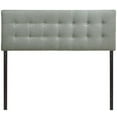 thumbnail image 2 of Modway Emily Tufted Button Headboard, Full, Gray, 2 of 5