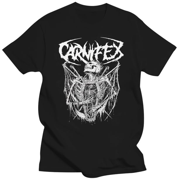 Carnifex Riddick camiseta negra de algodón para hombre nueva moda camiseta de manga corta para hombre camisetas de