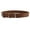 Brown, variant on Tooled Leather Dog Collar 5/8" Wide. Fits 10.5"-13.5" Neck, Poodle, Spaniel, Puppies