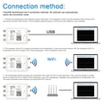 thumbnail image 4 of yeacher Portable Mini Digital Oscilloscope with WiFi & USB Connectivity, 5-Channel Data Logger for High-Voltage and Hazardous Environments, 150kHz Sampling Rate, 93-Hour Recording, 4 of 6