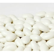 White Jordan Almonds by Its Delish, 3 LBS Bulk  Sugared Almond Nut with Sweet Hard Candy Coating - Bulk Wedding Favors, Bridal and Baby Showers, Party Buffets - USA Made, Vegan & Kosher