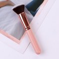 thumbnail image 4 of UPGRATOR 2Ud Brochas De Maquillaje Con Mango De Madera Rosa Para Base Y Cosméticos, 4 of 8