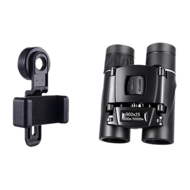 Yinanstore Jumelles Télescope Observation des Oiseaux Télescope Angle Extra Grand Mini Compact Jumelles pour Jeu Observation des Oiseaux Insights Extérieurs avec Support de Téléphone