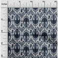 thumbnail image 1 of oneOone Cotton Flex Dark Navy Blue Fabric Ethnic Ikat Dress Material Fabric Print Fabric By The Yard 40 Inch Wide, 1 of 4