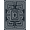 Black Grey White, Pattern 19, variant on ODIKA 8'x10' Washable Area Rug Durable, Non-Slip Geometric Tonal Gradient Angular Motif Balanced Livingroom Grey for Living Room, Under Sectional, Family