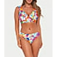 thumbnail image 3 of Printed Fold-Over High-Waist Bikini Bottom Swimsuit, 3 of 6