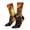 2 Black-2, variant on Sunset Maple Tree Fox Print Adult Socks for Men & Women,Calf Socks, Ankle Socks,Boots Socks,Breathable Casual Sock,Unisex Crew Socks