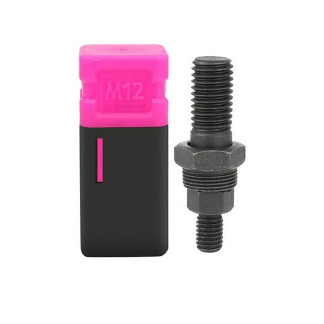 Manuel de Pistolet de Rivetage Facile à Utiliserround Riveteuse Spirale Multi Taille Léger Portable Accessoire Outil de Plusieurs Tailles Intérieur Extérieur Rose