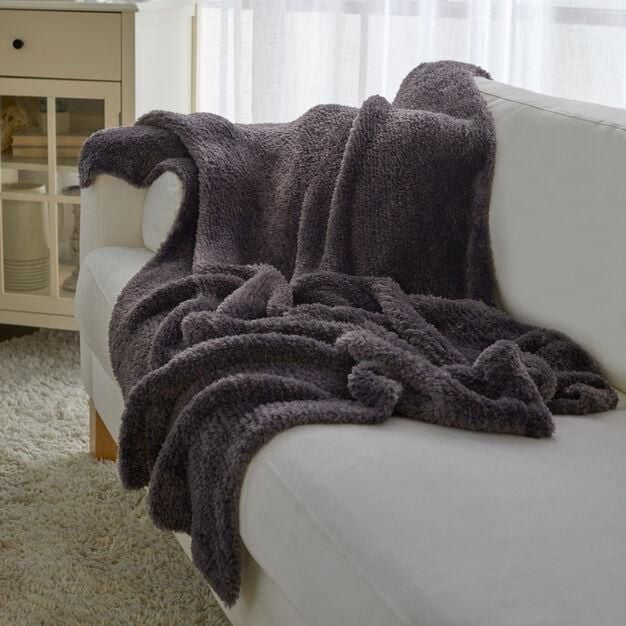 Fil de fourrure Red Heart Hygge (200 g/7 oz), Smokey