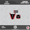 thumbnail image 2 of Kalair GFX Graphics Kit for Honda XR50 (2000-2003) Fh Series, 2 of 5
