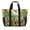 Birds Play in Forest, variant on Reusable Grocery Bags with Handle Side Pocket Waterproof Shopping Portable Tote Fairy on Book with Coffee