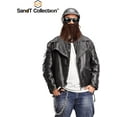 thumbnail image 2 of SandT Collection Fake Beard and Mustache Costume with Sunglasses for Adult Unisex - Green, 2 of 5