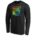 thumbnail image 2 of Men's Black New York Rangers Team Pride Logo Long Sleeve T-Shirt, 2 of 3