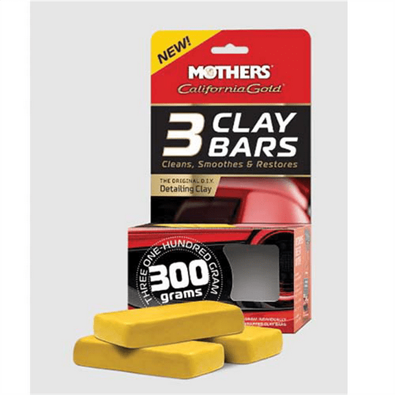 Mothers 07242 California Gold 3 Clay Bars
