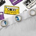 thumbnail image 4 of Feelyou Video Album Black Out Curtains, Music Lover Curtains Pack of 2 (42x63 Each), 4 of 6