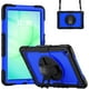 thumbnail image 1 of Funda para Samsung Galaxy Tab A11 Plus de 11 pulgadas (2025) y A9 Plus de 11 pulgadas (2023), resistente, a prueba de golpes, con soporte giratorio de 360° y correa de mano/bandolera., 1 of 9