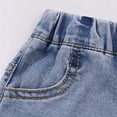 thumbnail image 5 of Toddler Girls Denim Shorts Girl Jeans Embroidered Jeans Summer Outfits for Girls Girl Shorts Size 2-3 Years, 5 of 7