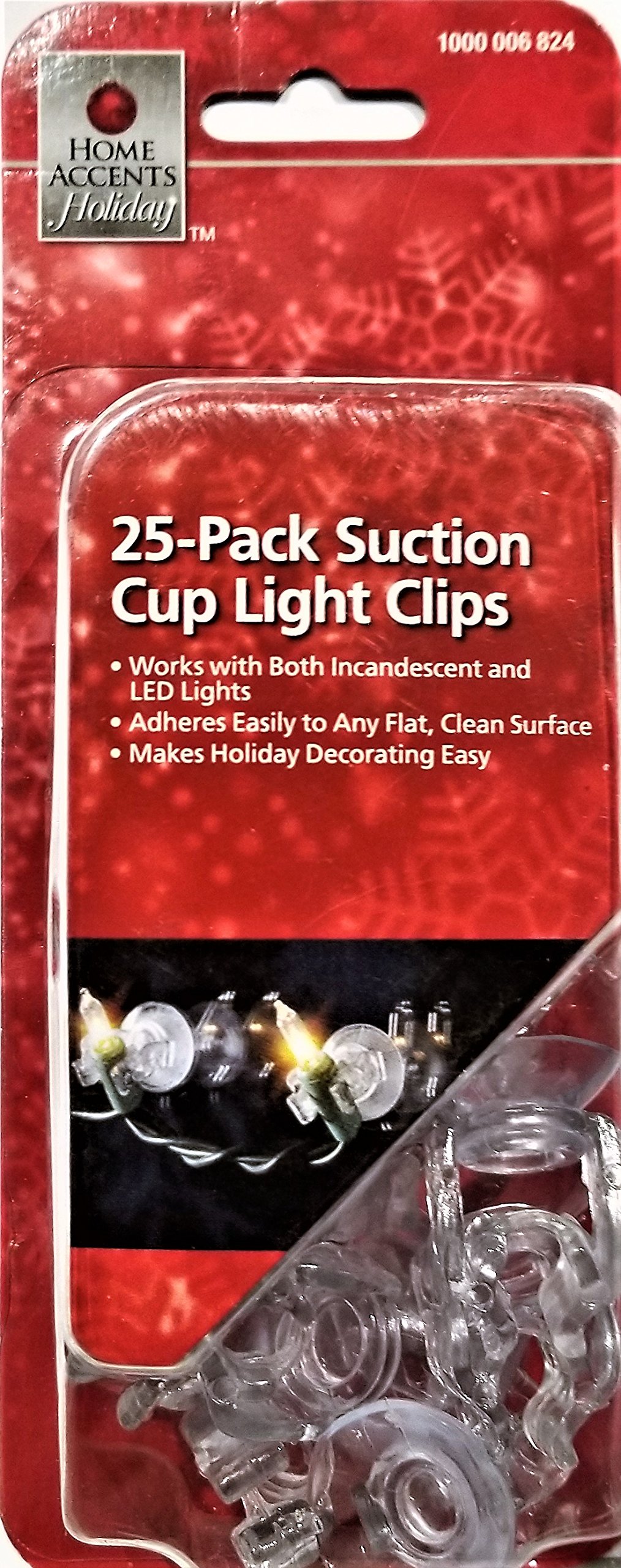 25 Suction Cup Light Clips