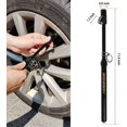5-Pack Silver Pencil Tire Pressure Gauge Heavy Duty Dual Head Air Gauge