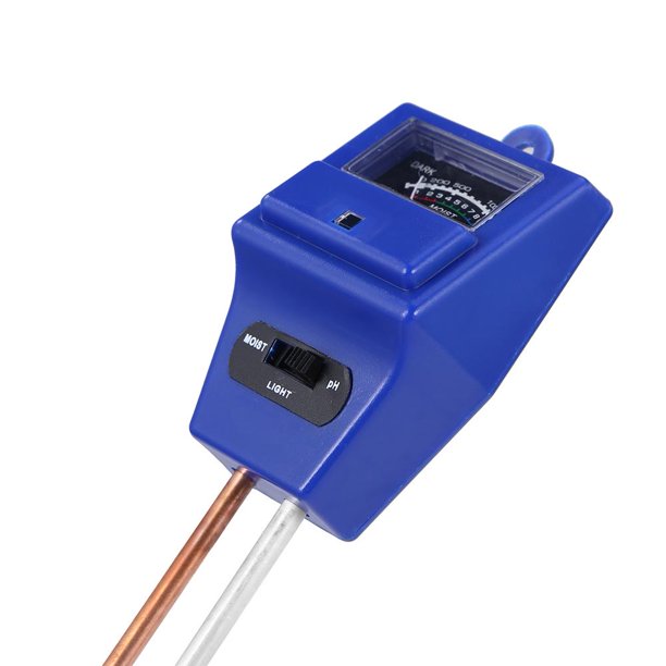 Medidor de PH del suelo 3 en 1 higrómetro de maceta medidor de humedad (azul) JShteea Para estrenar