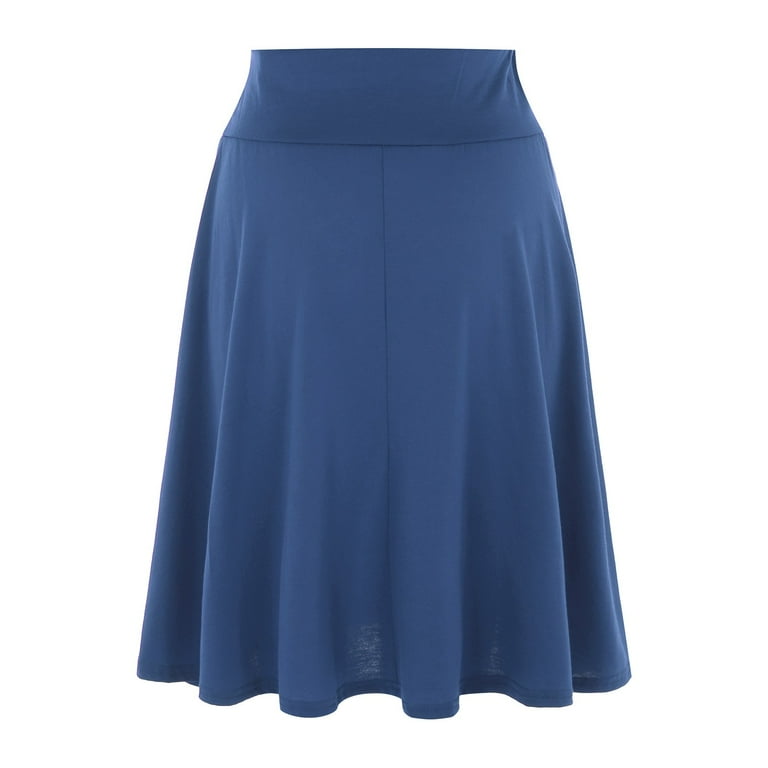 MNCEKFOD Skirts for Women Summer 2025 Solid Color High