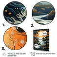 thumbnail image 3 of Designart "Silvery Waters of an Orange River II" Landscape & Nature Floater Framed Wall Decor, 3 of 7
