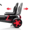 thumbnail image 5 of Pedal Go Kart for Boys Girls 3 to 5 Years Old, Ride on Pedal Go Kart, Red Kids' Pedal Cars for Outdoor, Racer Pedal Car with Adjustable Seat, Anti-slip tires, L2523, 5 of 10