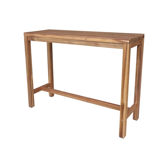 International Concepts Outdoor Counter Height Rectangular Wood Table