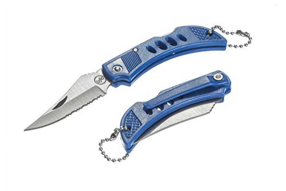 SE Assorted Color Mini Pocket Knives with Keychains (36-Pack) - KVS2101-36