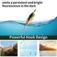 thumbnail image 5 of Horizontal Wooden Fish with Fluorescence Float, 3PCS Egi Lure Squid Jigging Shrimp Hook Octopus Fishing, 5 of 5