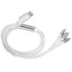 thumbnail image 1 of Cable de carga multi-USB, cable luminoso multi-LED 3 en 1 Cable de carga multi-USB Respuesta rápida, 1 of 9