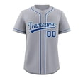 thumbnail image 1 of Personalize Men Women Youth Baseball Jersey Button Down Sports Tee Laser Printed Sublimation Letter Number Big Size, 1 of 7