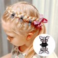 thumbnail image 5 of 12 Pack Glitter Rhinestone Metal Flower Hair Clips Grip Design for Women Girls Party Wedding Elegant Barrettes Hair Accessories, 5 of 7