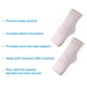 thumbnail image 5 of Par de calcetines de compresión de tobillo Unique Bargains beige talla L, 5 of 7