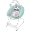 Fisher-Price Baby Raccoon See & Soothe Deluxe Bouncer Infant Seat, Hands-Free