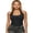Black, variant on Women's Halter Tank Tops Summer Dot Print Sleeveless Backless Tie Neck Vest Slim Fit Going Out Shirt