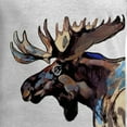 thumbnail image 3 of CafePress - MOOSE Long Sleeve T Shirt - Unisex Cotton Long Sleeve T-Shirt, 3 of 4