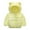 Yellow, variant on Lolmot Winter Down Coats for Kids Baby Boys Girls Light Puffer Padded Hooded Jacket Winter Warm Bear Ears Coats Outwear