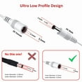 thumbnail image 3 of QUEST- 33Ft 10M Dc Power Extension Cable 5.5X2.1Mm Male Female Cord For Security Camera, 3 of 6