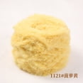 thumbnail image 1 of Zhuge Hilo de chenilla grueso para tejer voluminosos y esponjosos, hilo de chenilla, hilo de felpa suave, 100 g, amarillo, 1 of 4