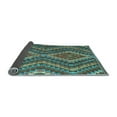 thumbnail image 2 of Ahgly Company Indoor Rectangle Southwestern Light Blue Country Area Rugs, 3' x 5', 2 of 4