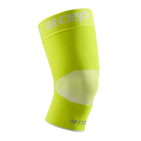 Compression Knee Sleeve- CEP Knee Brace (Lime/Grey) II