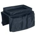 thumbnail image 2 of Trademark Northwest 6 Pocket Arm Rest Organizer with Table-Top, Black, 2 of 4