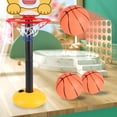thumbnail image 4 of Bewildely Conjunto de baloncesto portátil ajustable para niños, resistente y duradero, montaje rápido de amplia aplicación Juguetes Educativos vaca lechera, 4 of 6