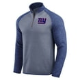 thumbnail image 2 of Men's Darius Rucker Collection by Fanatics Blue New York Giants Tonal Quarter-Zip Jacket, 2 of 3